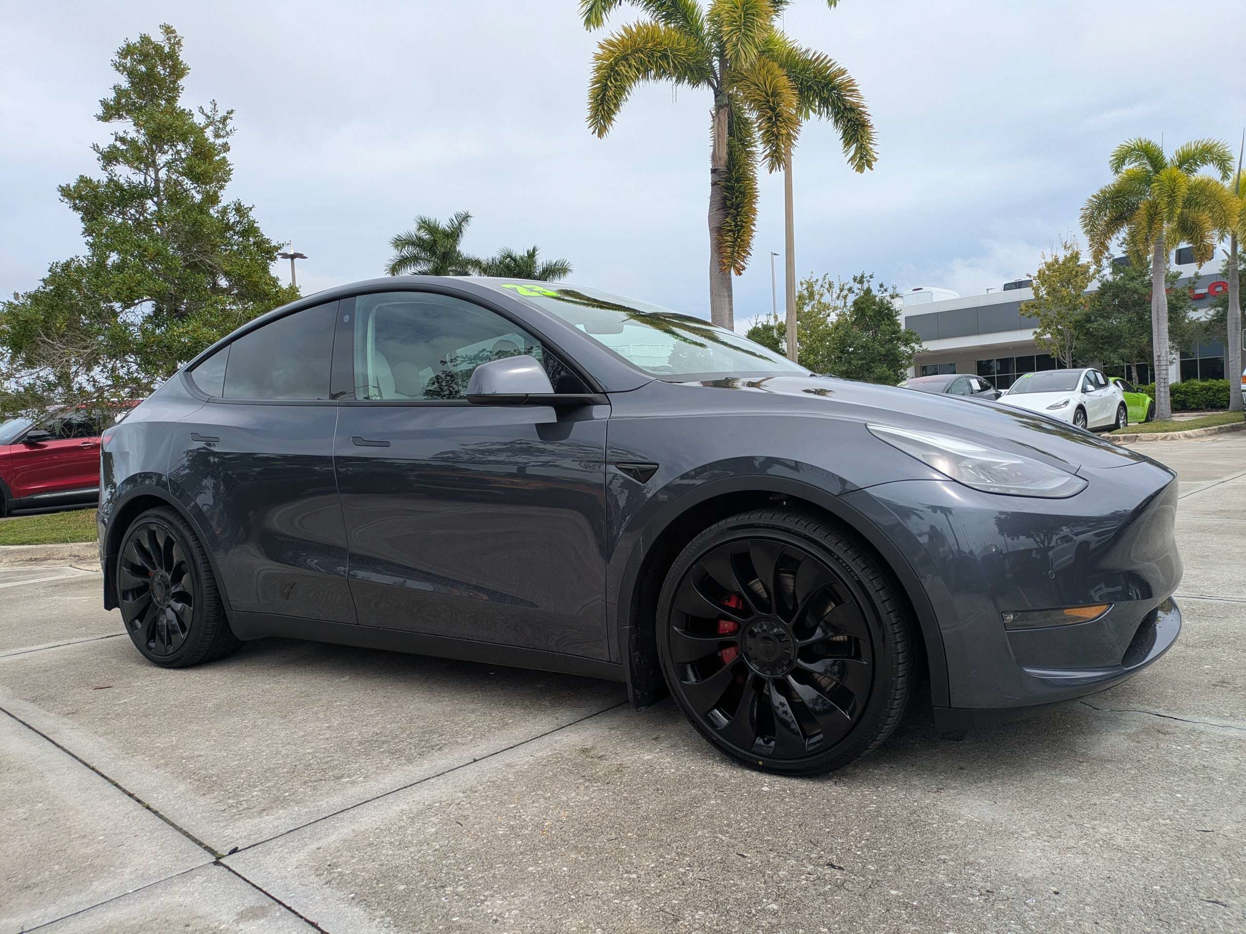 Used 2023 Tesla Model Y Performance with VIN 7SAYGDEF1PF583406 for sale in Naples, FL