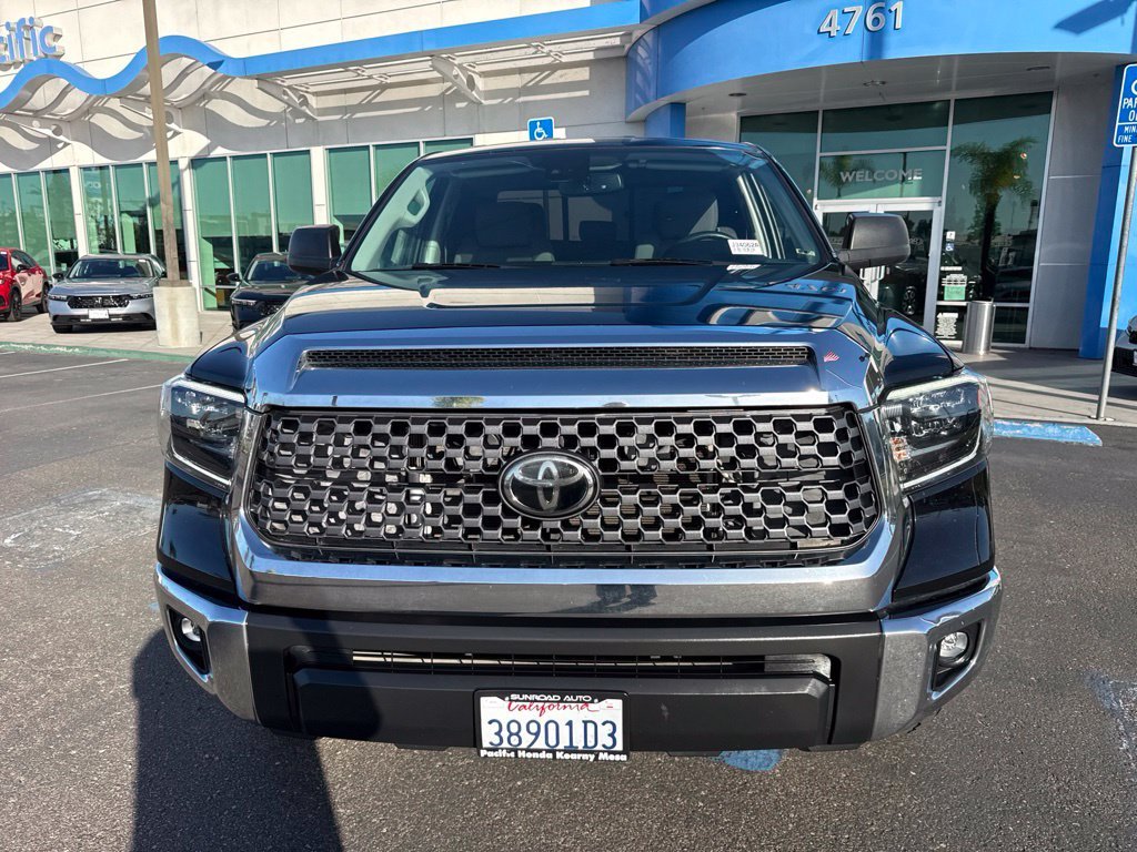 Used 2021 Midnight Black Metallic Toyota SR5 image 2