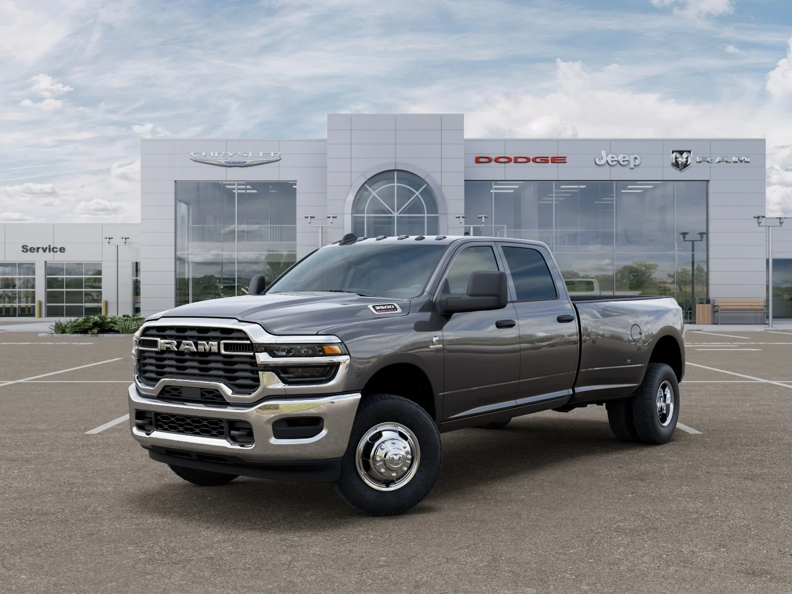 New 2026 Granite Crystal Metallic Clear-Coat Exterior Paint RAM Tradesman image 28