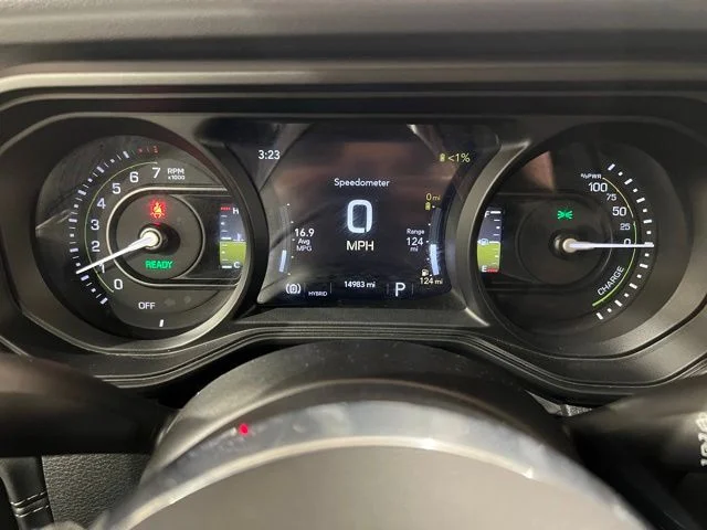 Used 2025 Red Jeep Sahara 4xe image 14