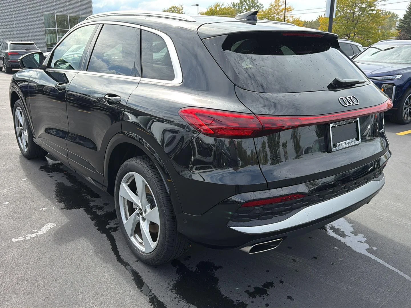 Used 2025 Mythos Black Metallic Audi Premium Plus image 3