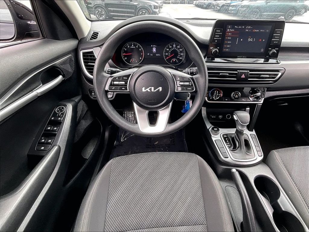 Used 2023 Cherry Black Kia LX image 16