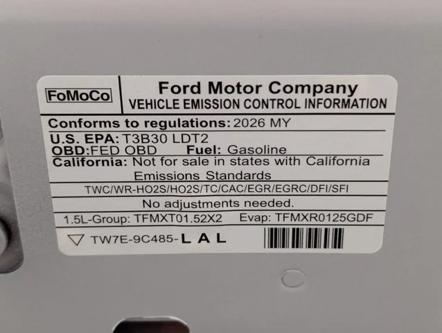 New 2026 Space White Metallic Ford Big Bend image 52