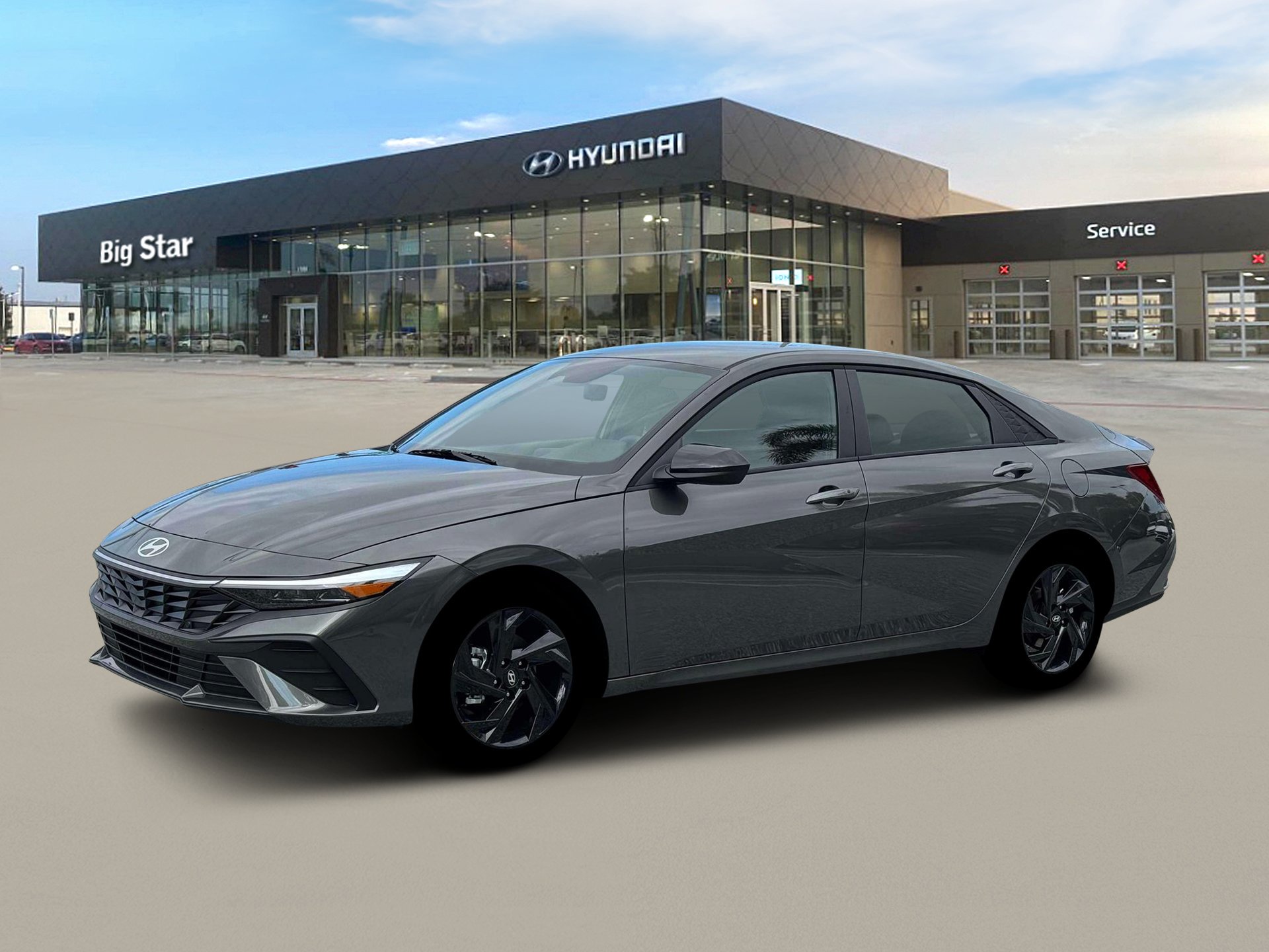 New 2026 Amazon Gray Hyundai SEL Sport image 2
