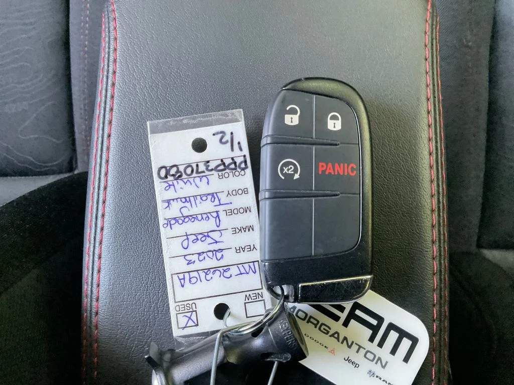 Used 2023 White Jeep Trailhawk image 35