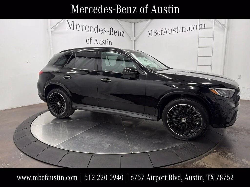 New 2027 Black Mercedes-Benz GLC 300 image 1