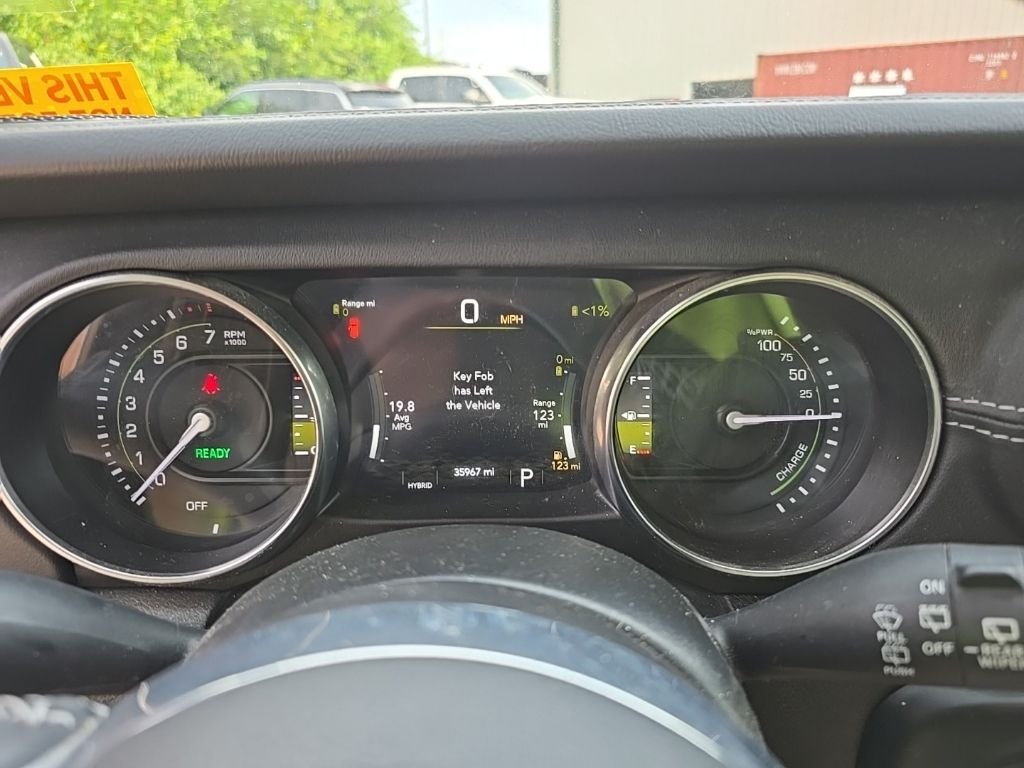 Used 2022 Red Jeep Unlimited Sahara 4xe image 21