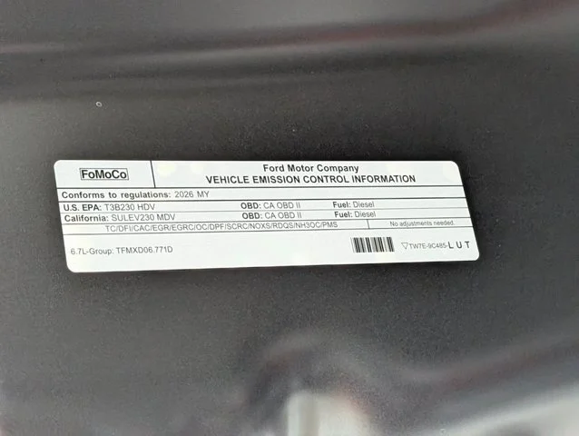 New 2026 Carbonized Gray Metallic Ford F-250® Lariat® image 70