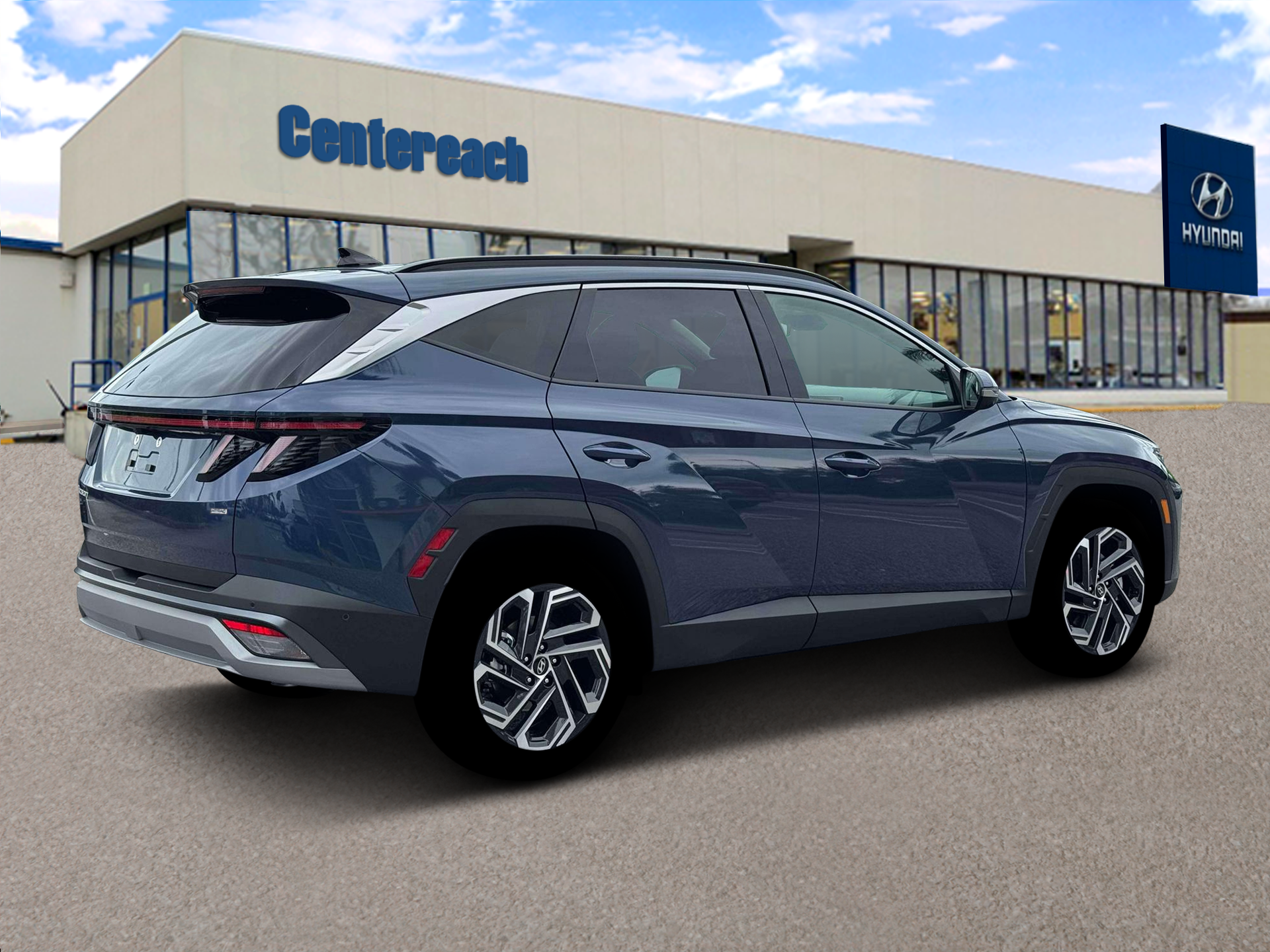 New 2026 Atlantis Blue Hyundai Limited AWD image 8