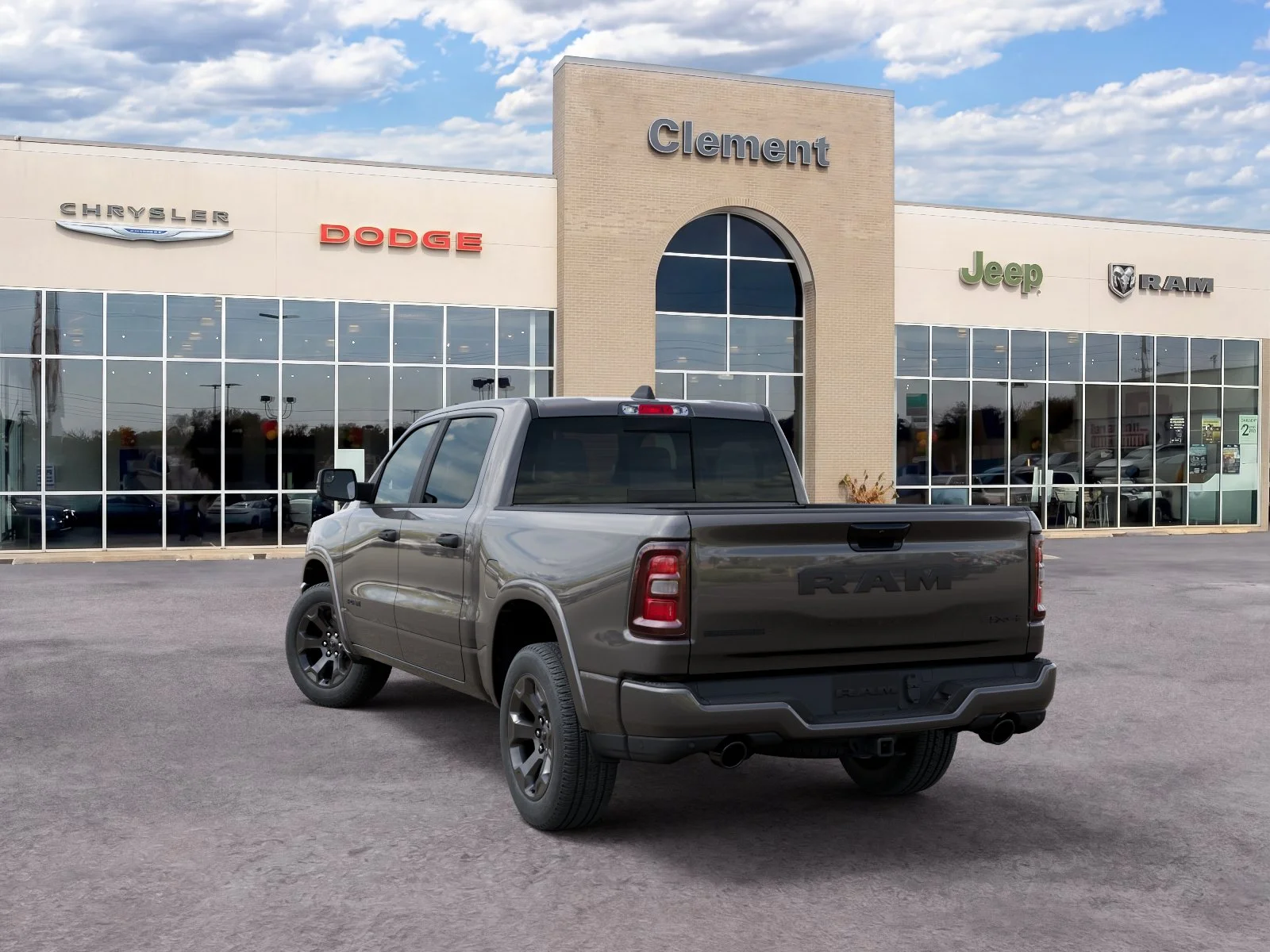 New 2026 Granite Crystal Metallic Clear-Coat Exterior Paint RAM Big Horn/Lone Star image 32