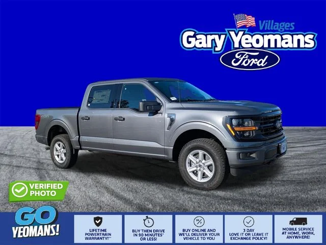 New 2026 Carbonized Gray Metallic Ford XLT image 1