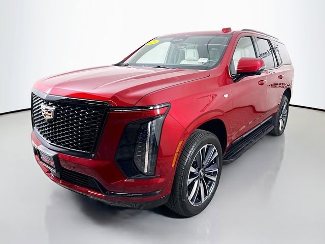 Used 2025 Radiant Red Tintcoat Cadillac Sport image 4