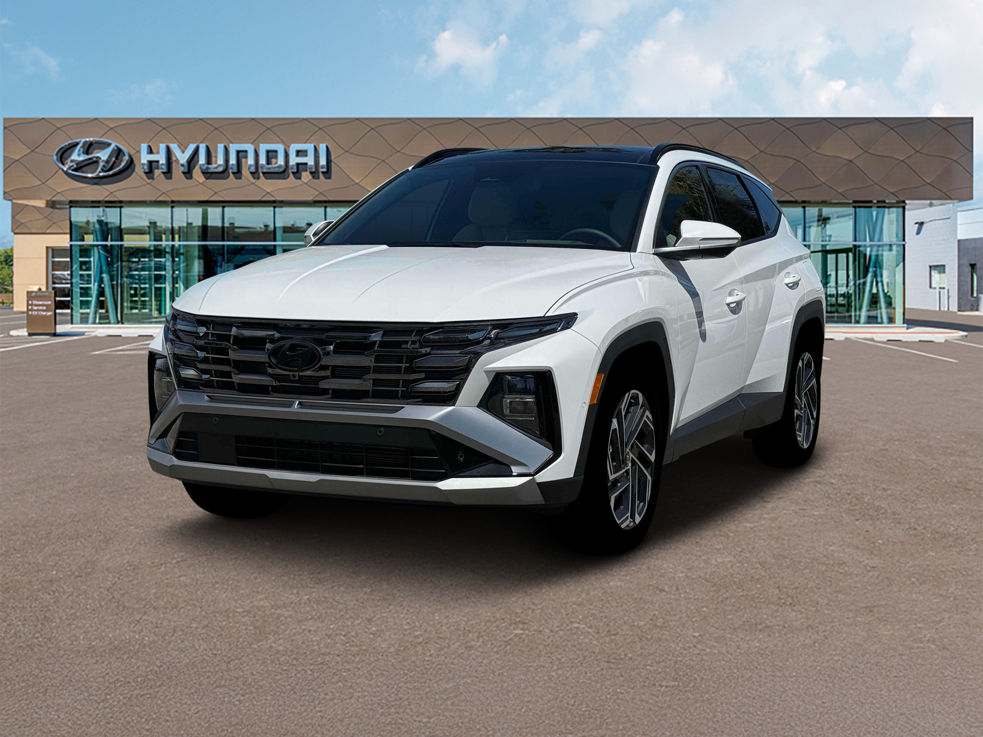 New 2026 White Hyundai Limited FWD image 1
