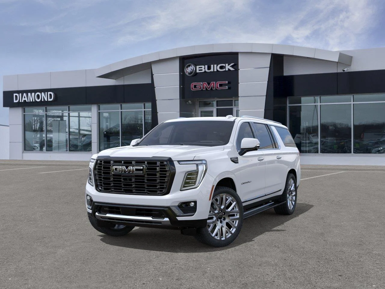 New 2027 Glacier White Tricoat GMC Denali Ultimate image 8