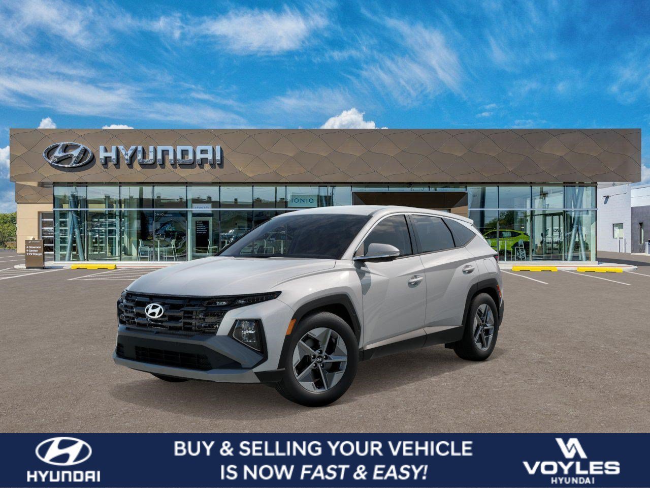 New 2026 Creamy White Pearl Hyundai SEL image 1