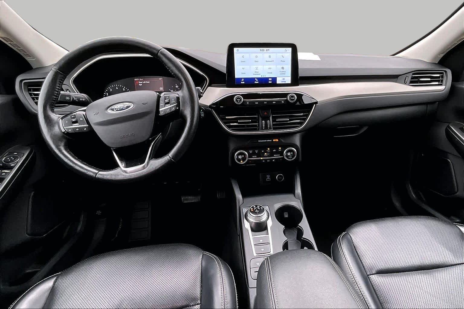 Used 2021 Iconic Silver Metallic Ford SEL image 16