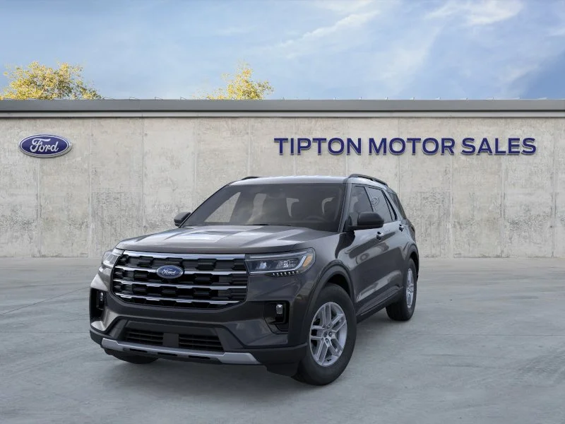 New 2026 Agate Black Metallic Ford Active image 2
