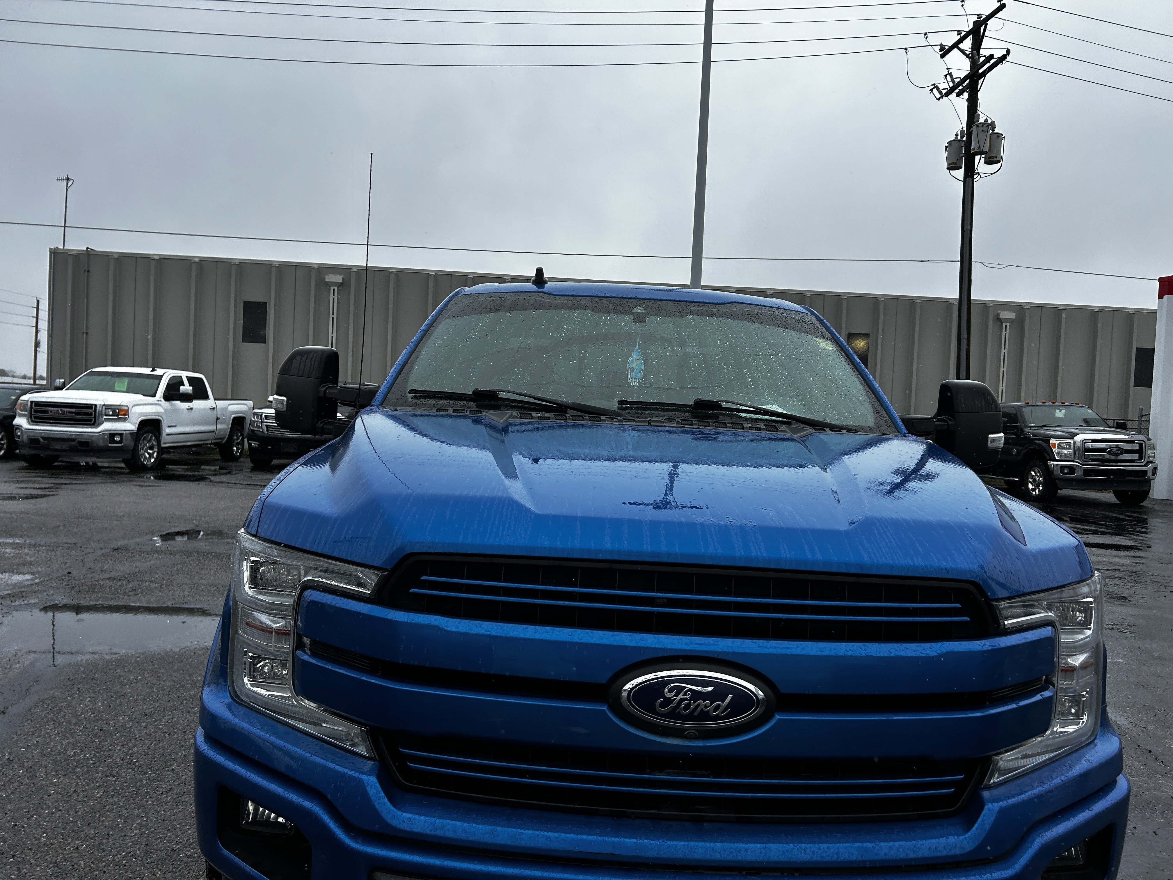 Certified Used 2019 Velocity Blue Metallic Ford LARIAT image 8