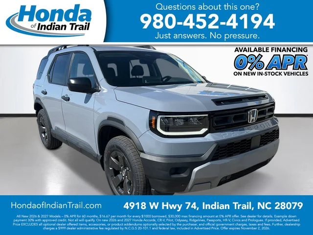 2026 Honda Passport RTL