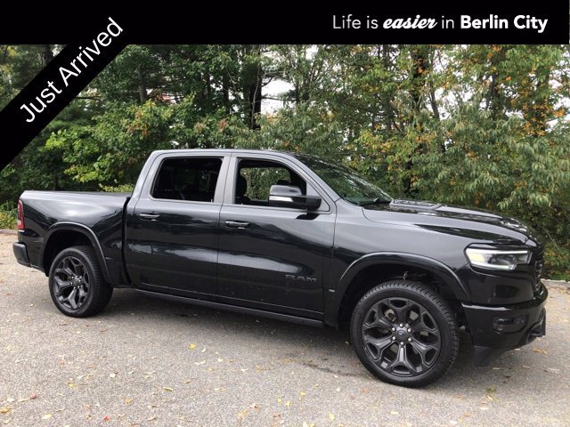 Used 2020 Diamond Black Crystal Pearlcoat Ram Limited image 1