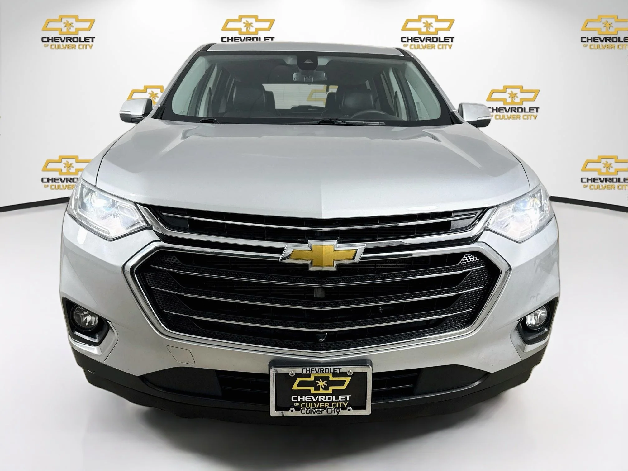 Used 2021 SILVER ICE METALLIC Chevrolet LT Leather image 2