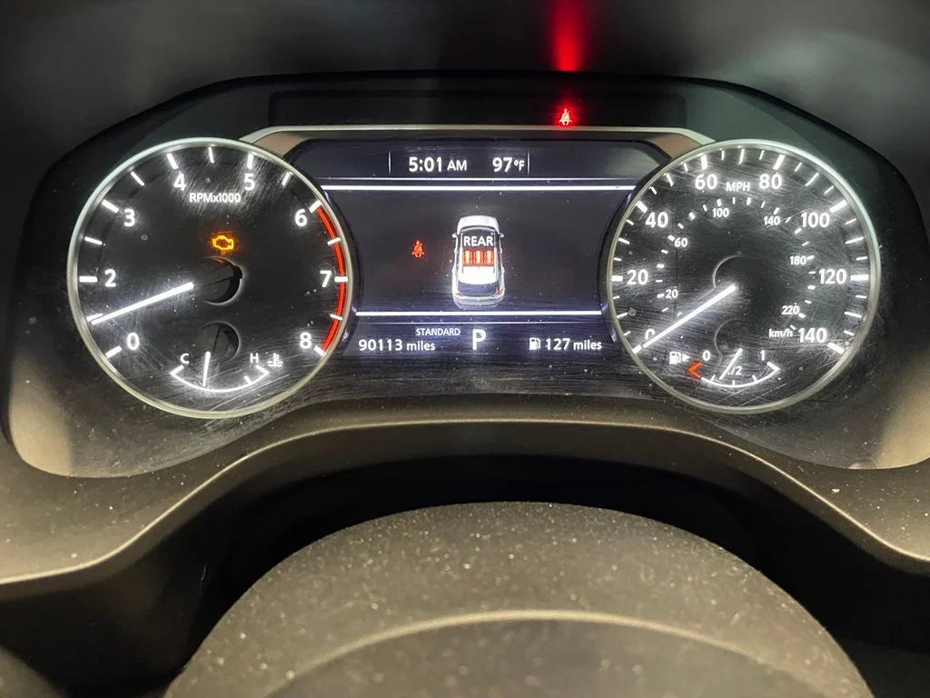 Used 2023 Red Nissan SV image 7