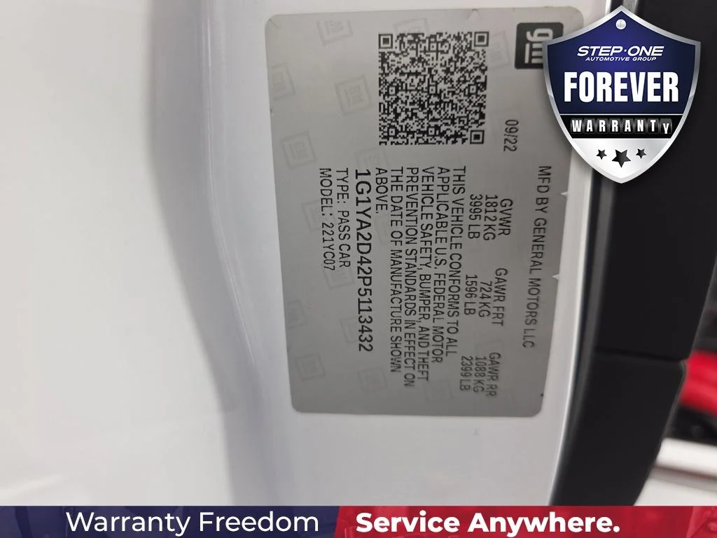 Used 2023 White Chevrolet Stingray image 34