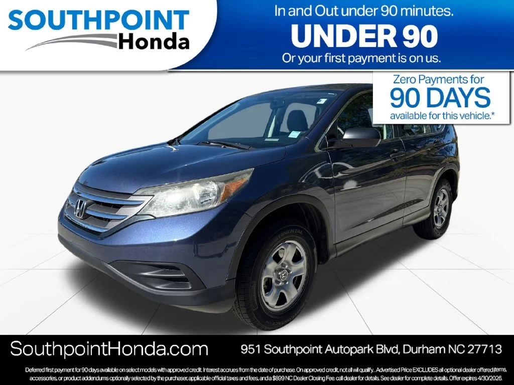 Used 2014 Twilight Blue Metallic Honda LX image 3