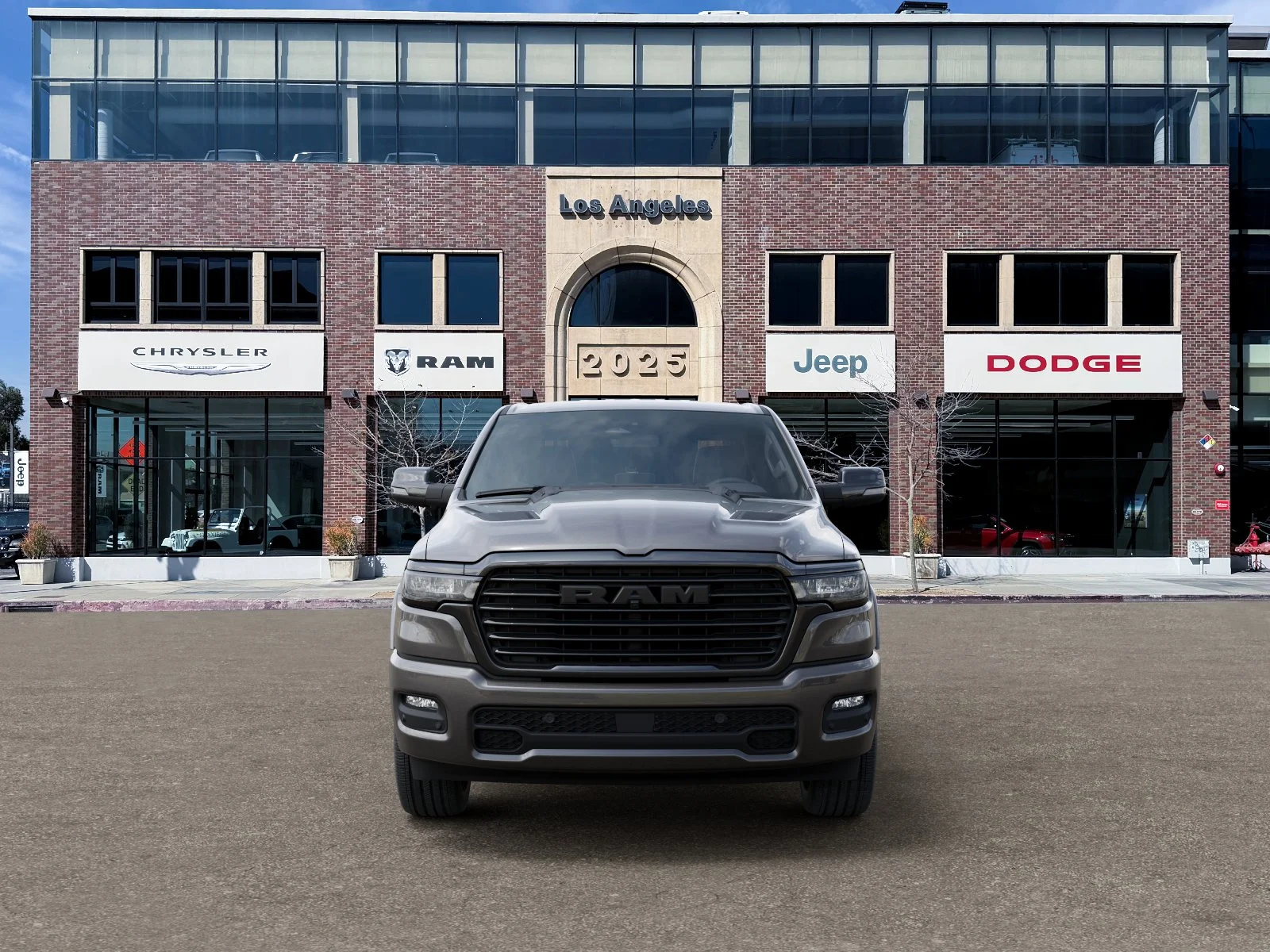New 2026 Granite Crystal Metallic Clear-Coat Exterior Paint RAM Laramie image 32