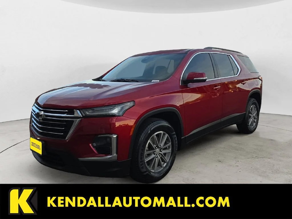 Used 2023 RADIANT RED TINTCOAT Chevrolet LT Cloth image 1
