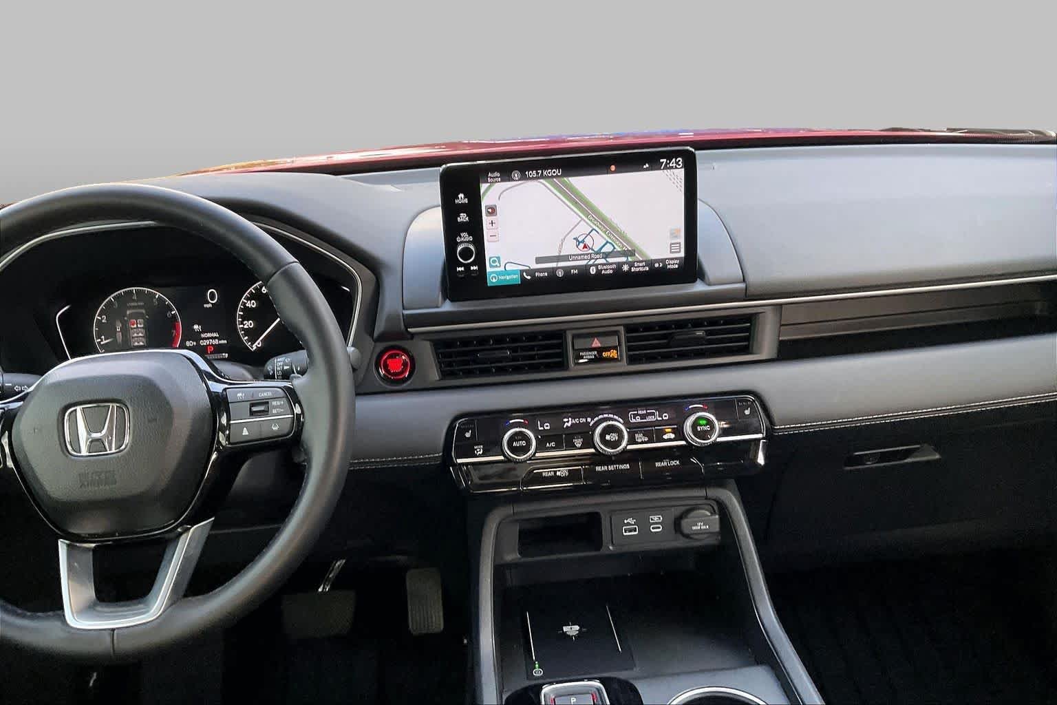 Used 2025 Radiant Red Metallic II Honda Touring image 7