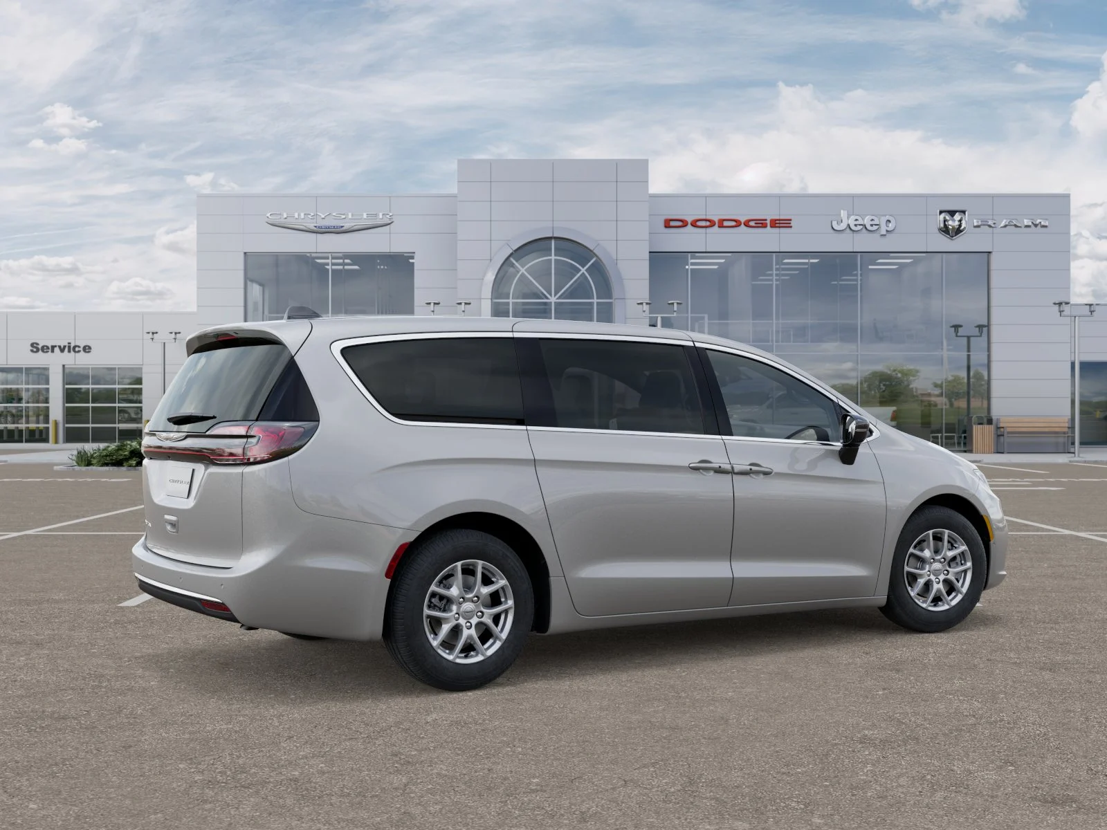 New 2026 Silver Mist Clear-Coat Exterior Paint Chrysler Select image 27