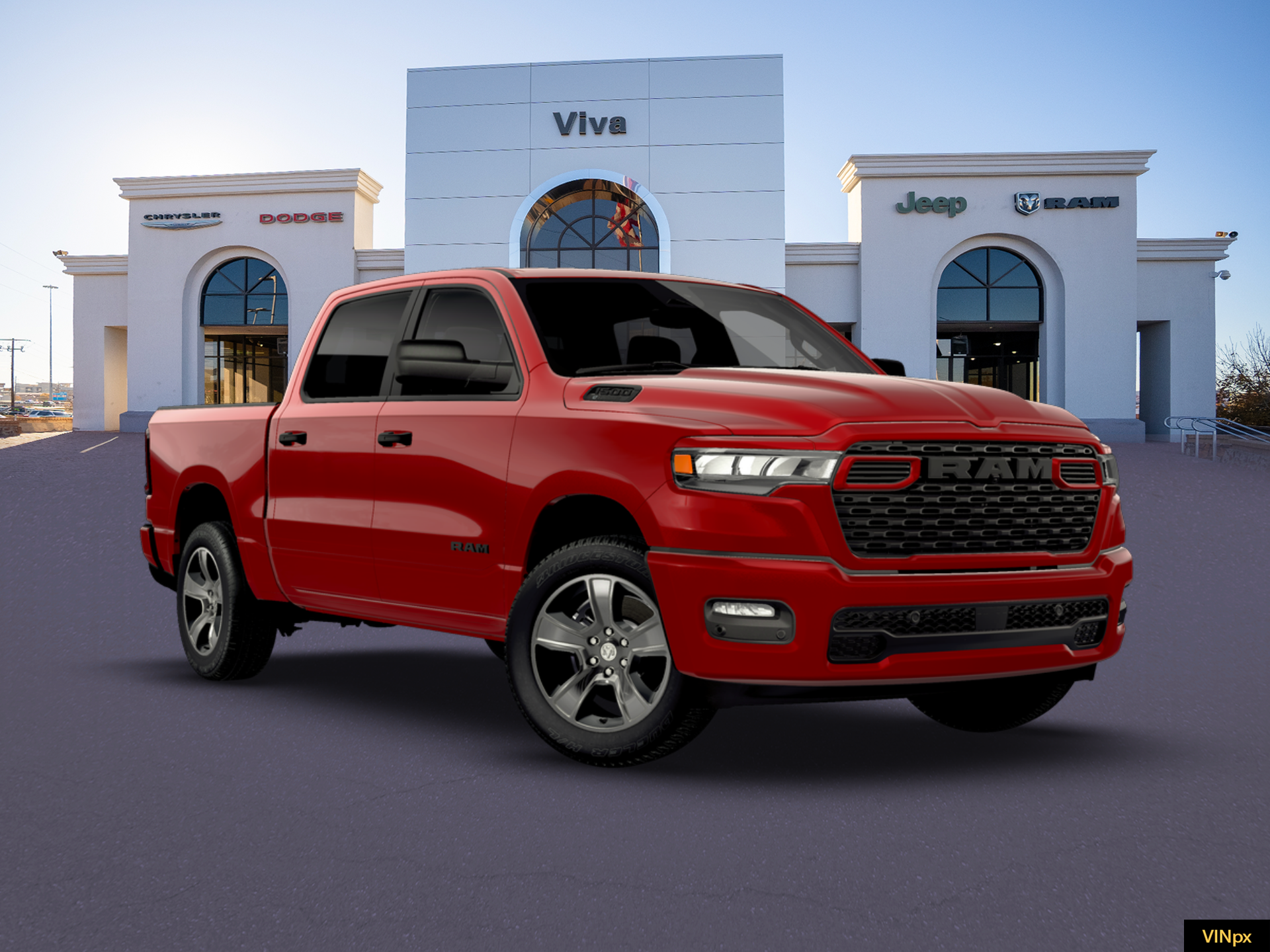 New 2026 Molten Red Pearl-Coat Exterior Paint RAM  image 23
