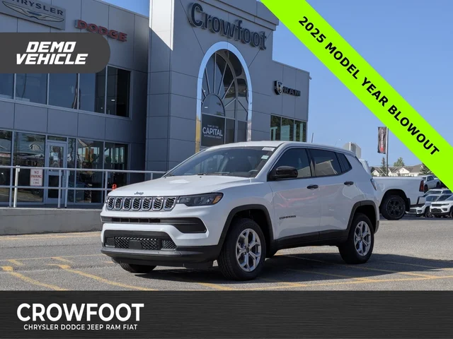 2025 Jeep Compass Sport - - 4x4 - 4.99% O.A.C - Heated Seats & More!