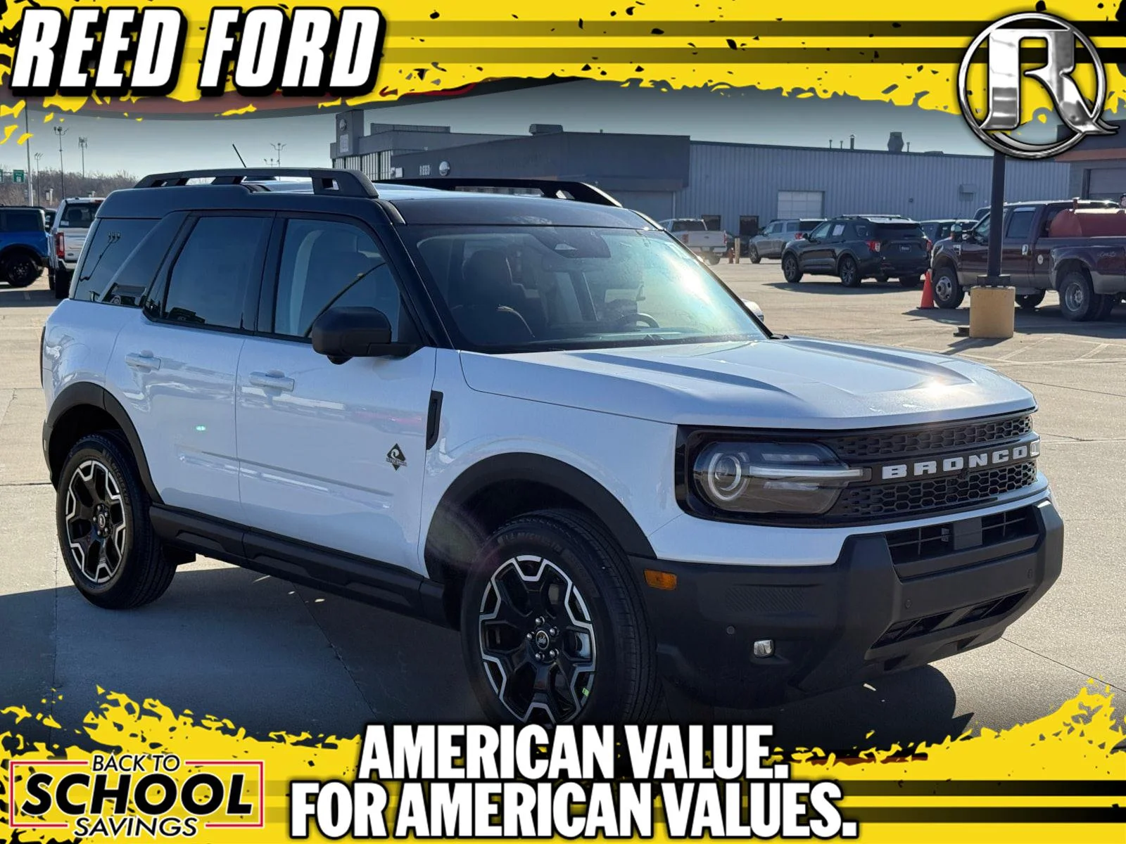 New 2025 Oxford White Ford Outer Banks image 1