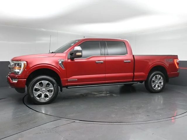 Certified Used 2021 Red Ford Platinum image 4
