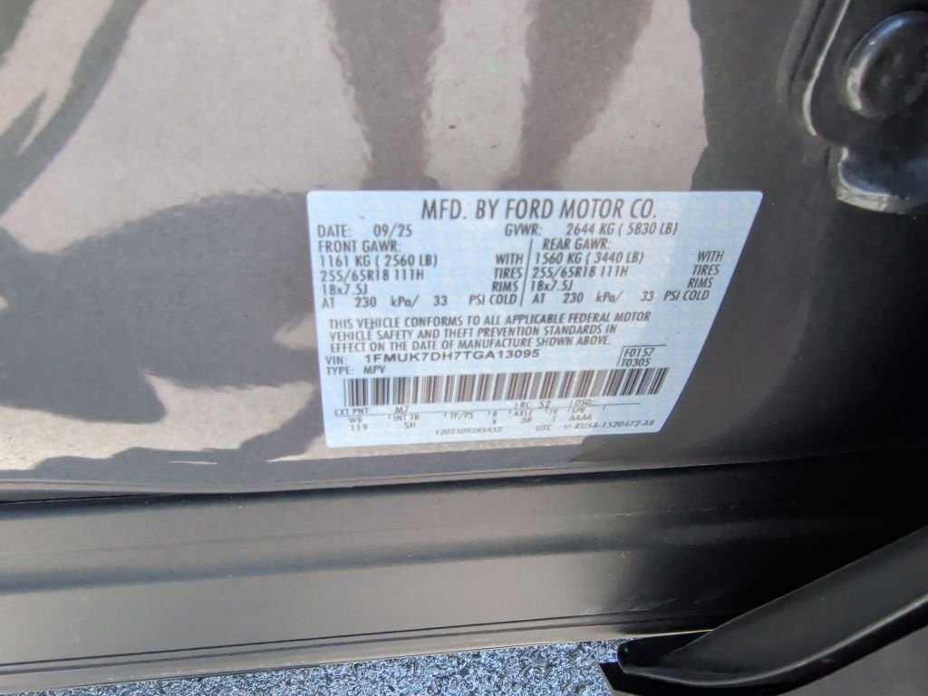 New 2026 Carbonized Gray Metallic Ford Active image 47