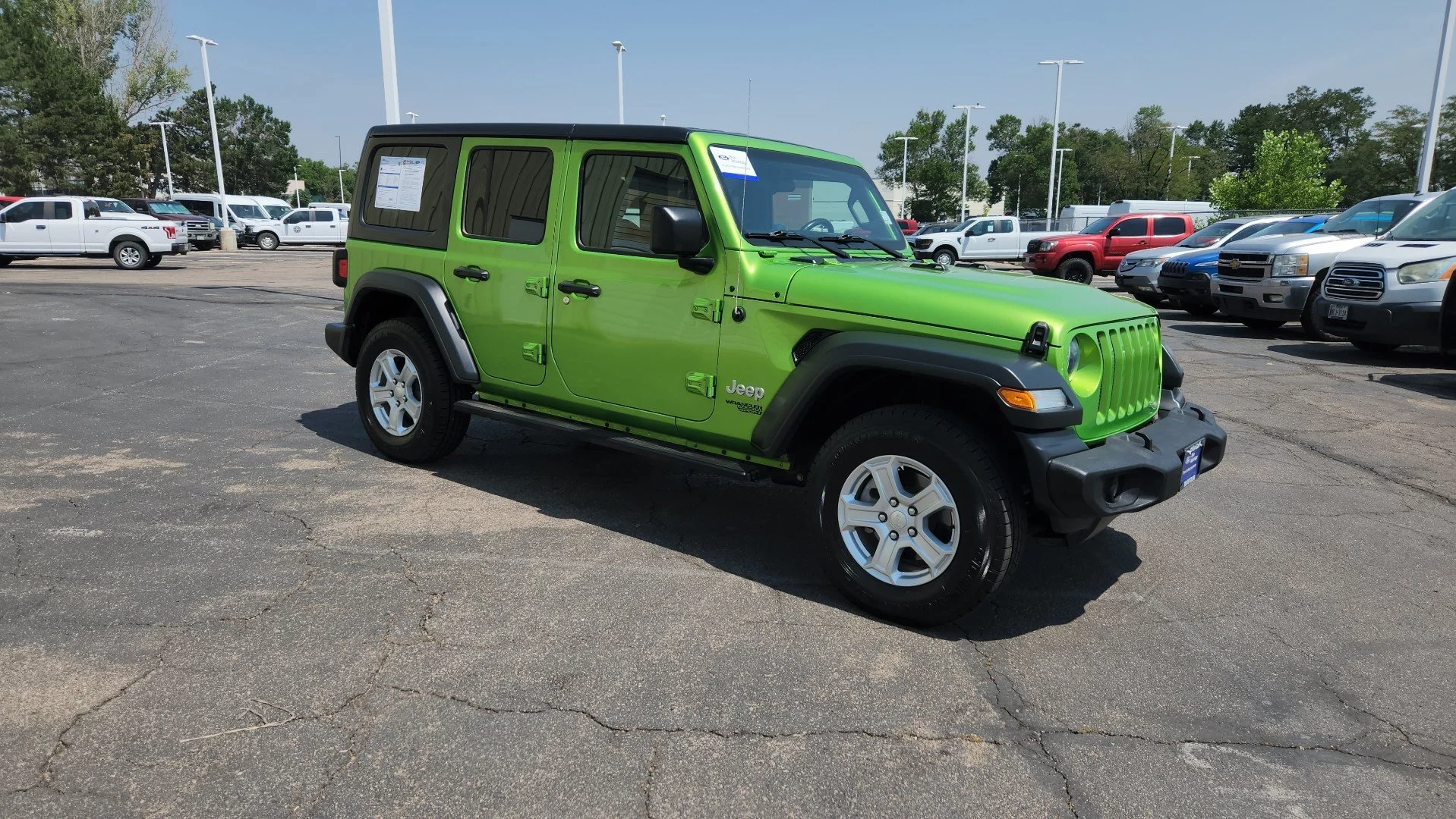 Certified Used 2018 Mojito! Clearcoat Jeep Sport S image 12