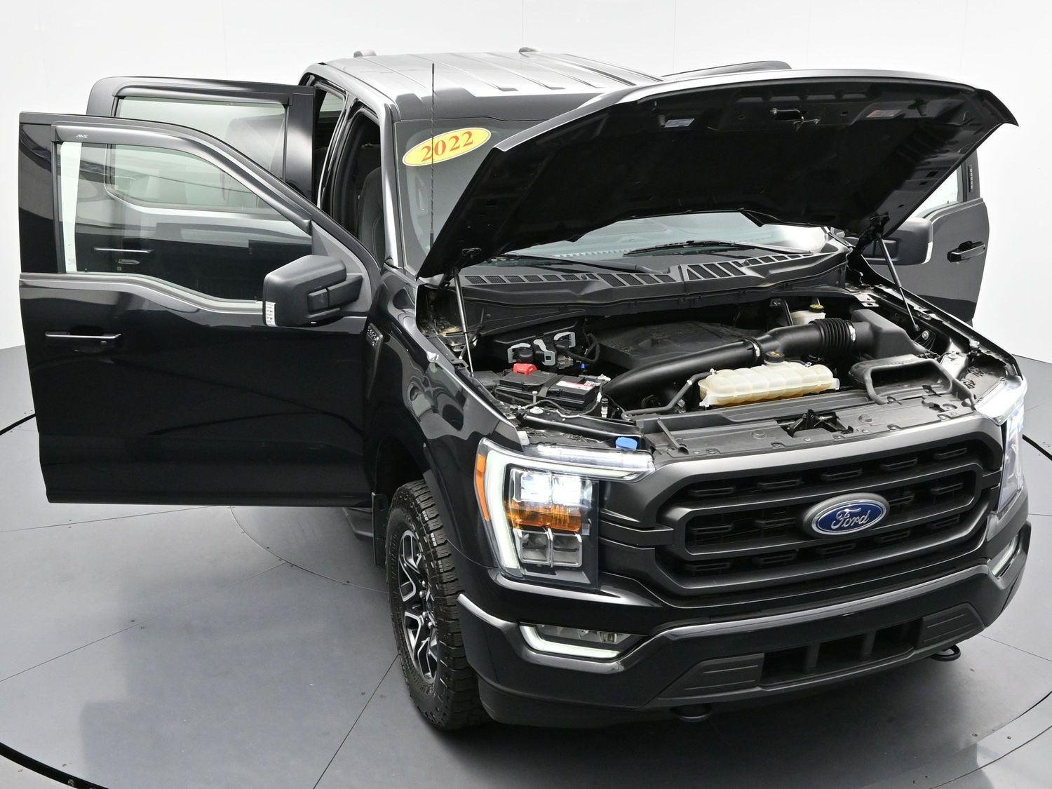 Used 2022 Agate Black Ford XLT image 49