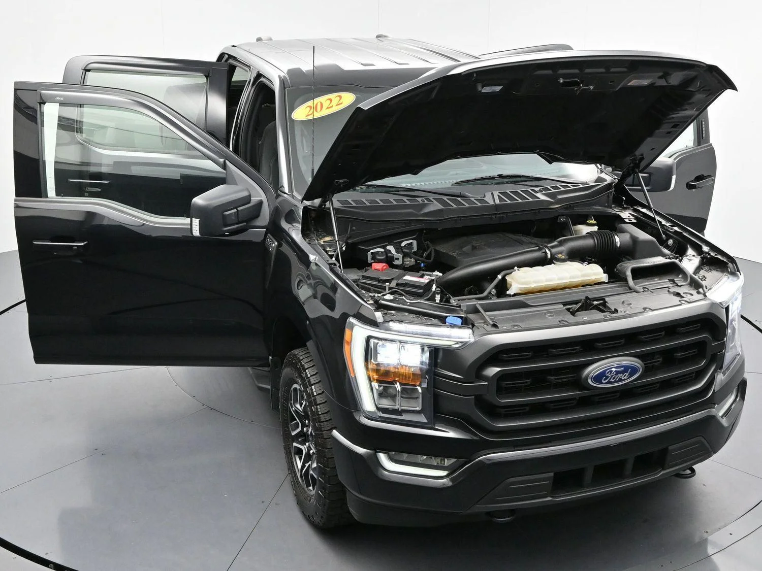 Used 2022 Agate Black Ford XLT image 49