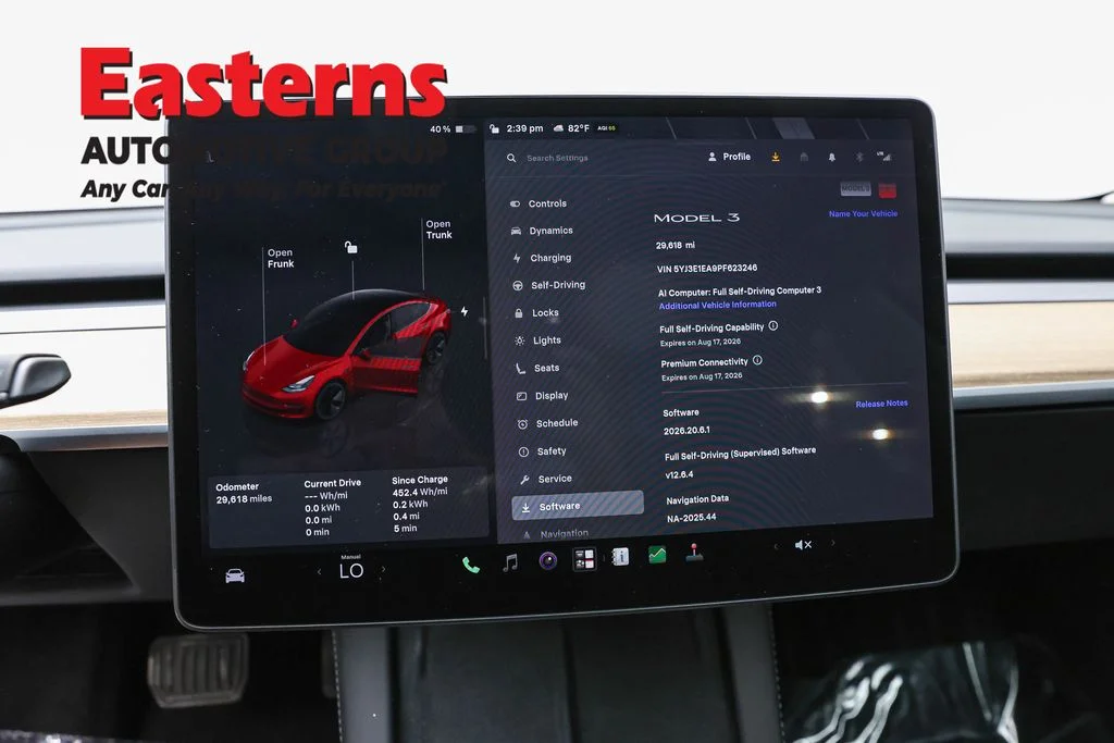 Used 2023 Red Tesla Base image 12