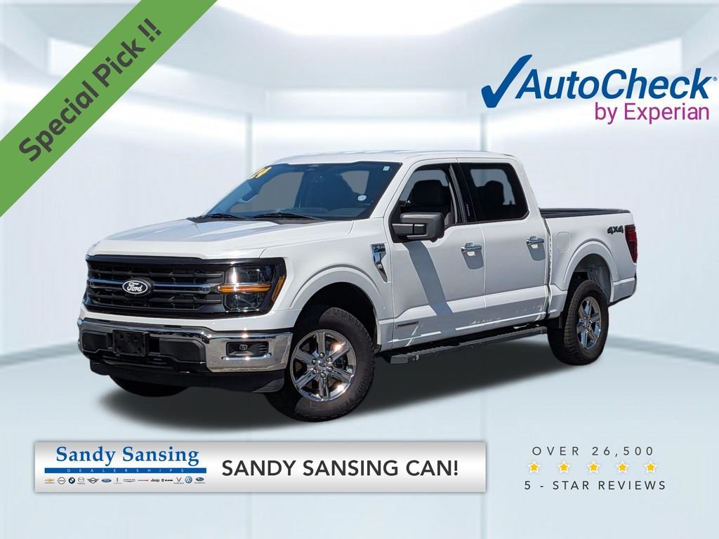 Used 2024 White Ford XLT image 1