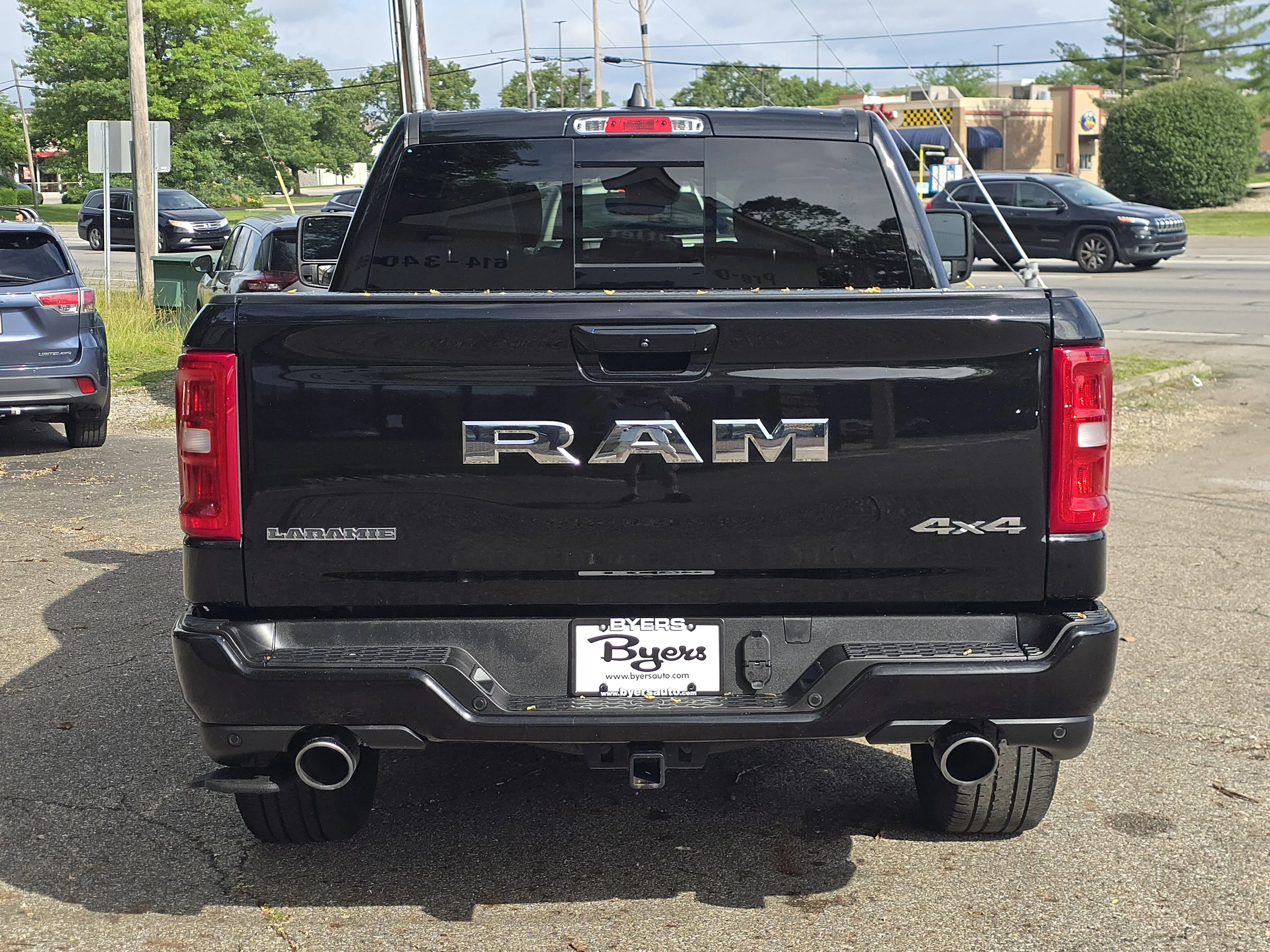 Used 2026 Diamond Black Crystal Pearlcoat Ram Laramie image 6
