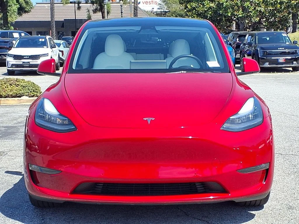 Used 2021 Tesla Model Y Long Range with VIN 5YJYGDEE5MF158335 for sale in Cerritos, CA