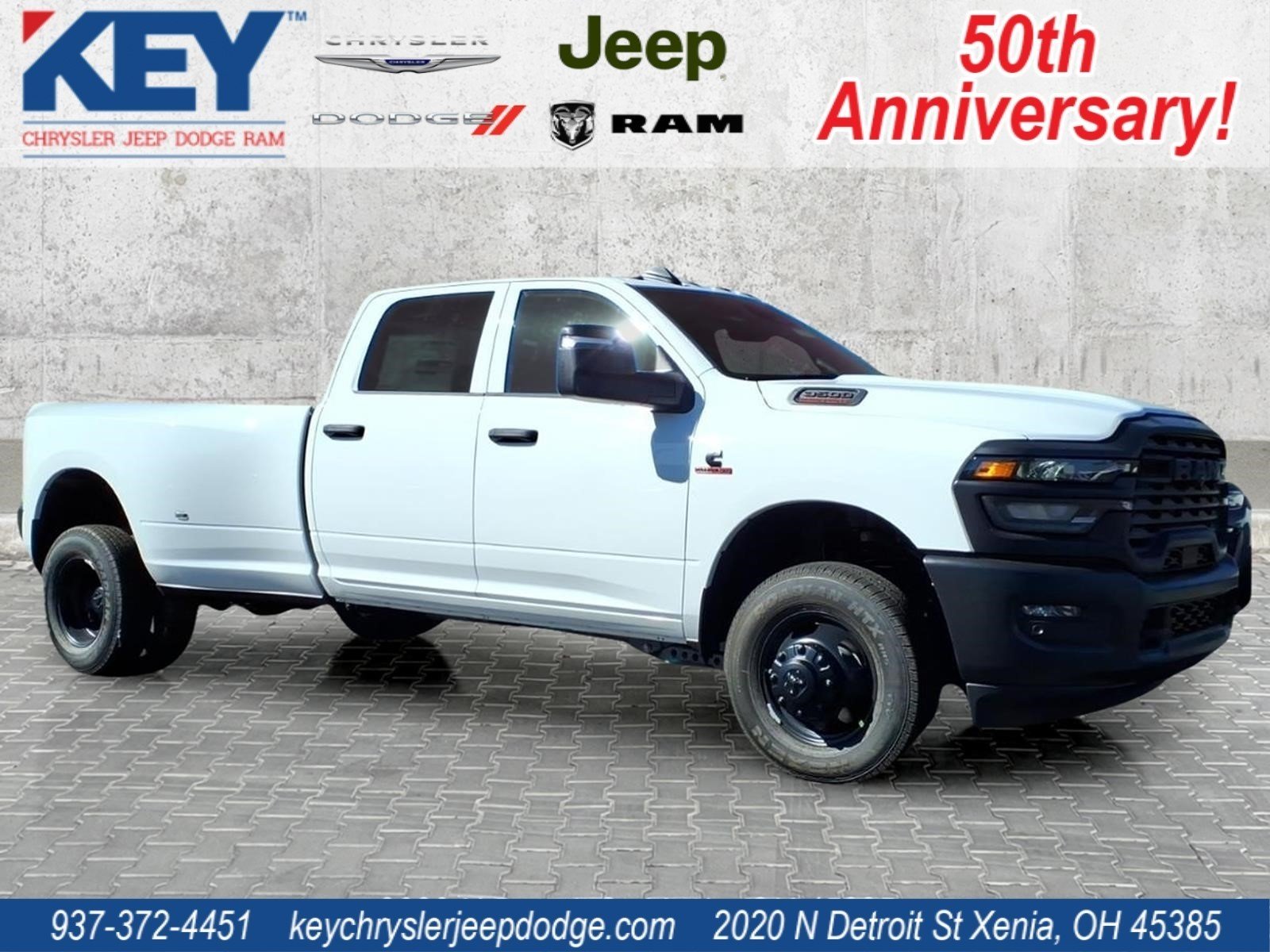New 2027 Bright White Clear-Coat Exterior Paint RAM Tradesman image 1