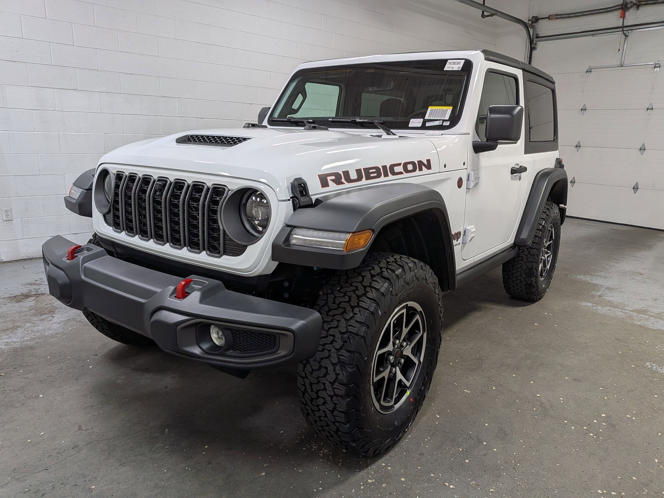 New 2026 Bright White Clearcoat Jeep Rubicon image 9