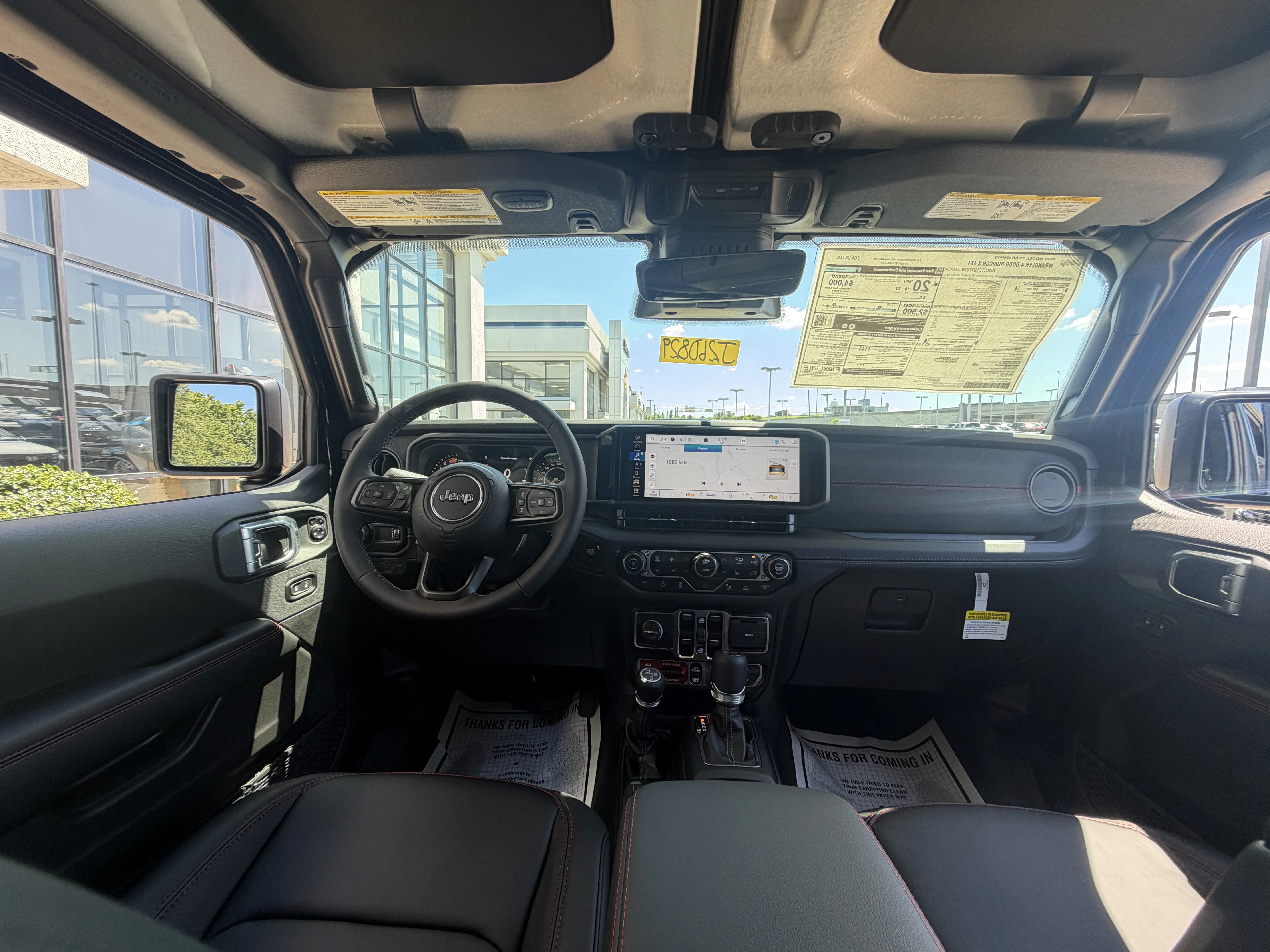 New 2026 Black Clear-Coat Exterior Paint Jeep Rubicon X image 31