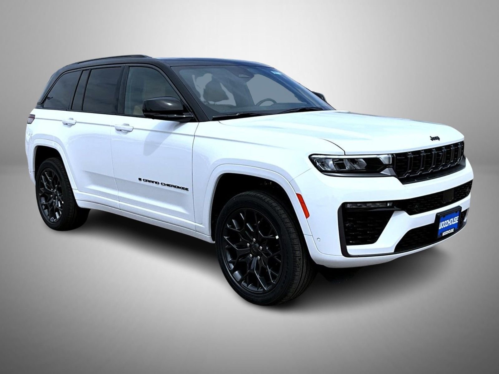 New 2026 Bright White Clear-Coat Exterior Paint Jeep Summit image 3