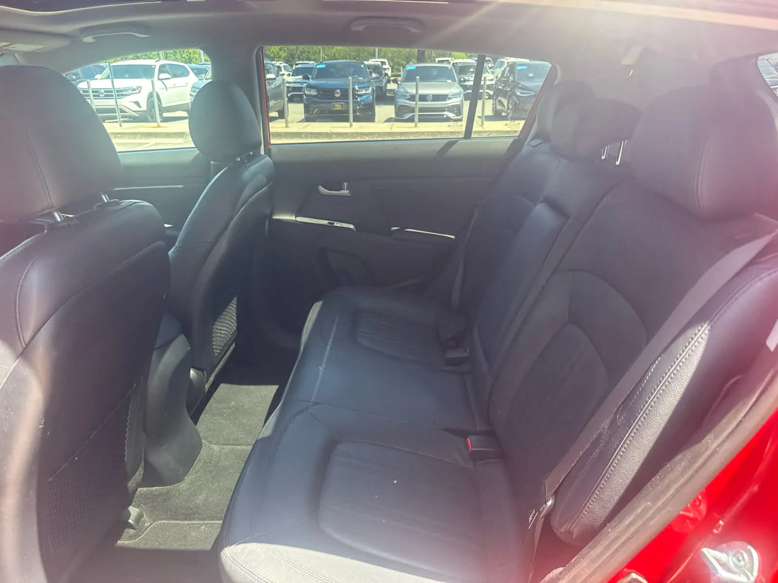 Used 2013 Signal Red Kia SX image 21