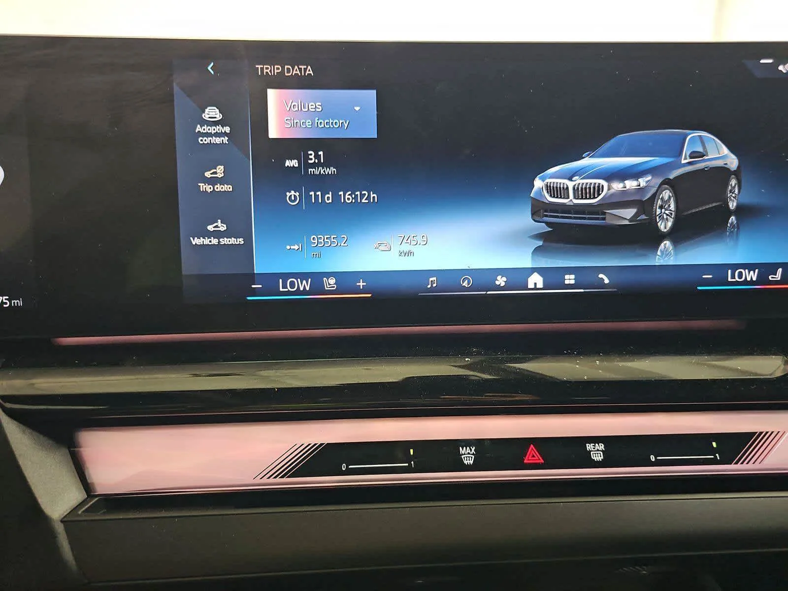 Certified Used 2025 Black Sapphire Metallic BMW xDrive40 image 16